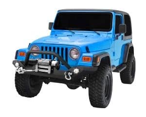 LEDKINGDOMUS Rock Crawler Jeep Front Bumper