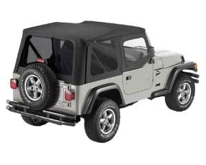 Pavement Ends Black Diamond Soft Top for Jeep