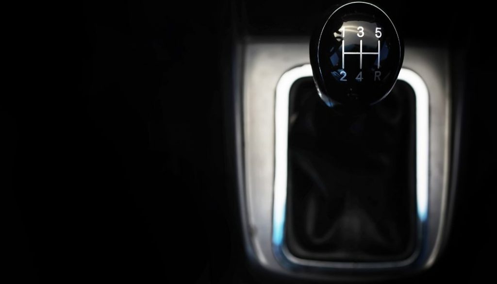 transmission stick in a truck