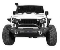 Hooke Road Textured Black Jeep Bumper